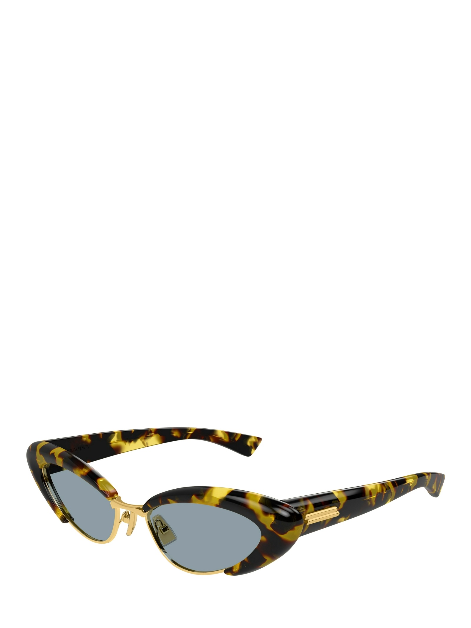Bottega Veneta Eyewear Angle Cat Eye Sunglasses In Black