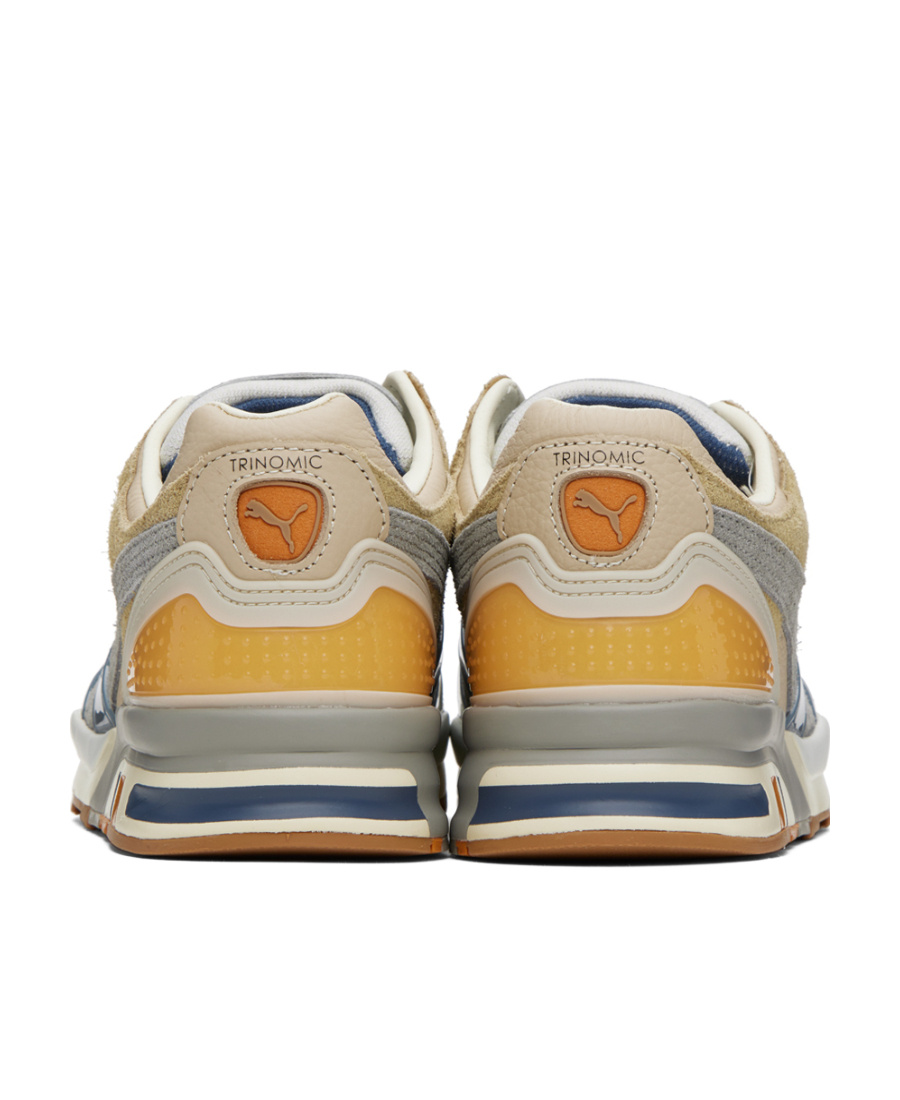 Rhude Rhuigi X Puma Joint Shoe Tongue Logo Low Upper Shoes In Nude