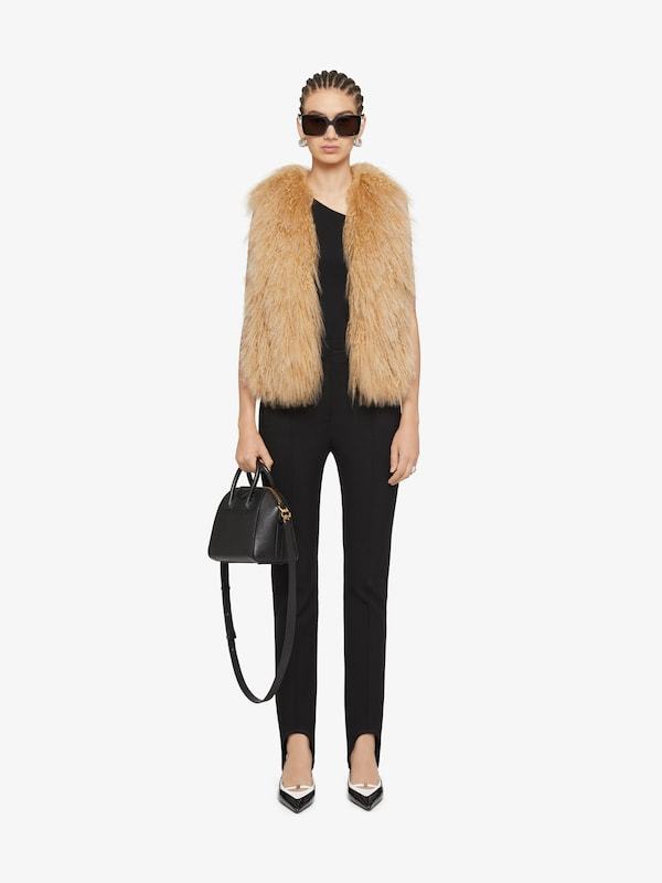 Givenchy Sleeveless Vest In Nude