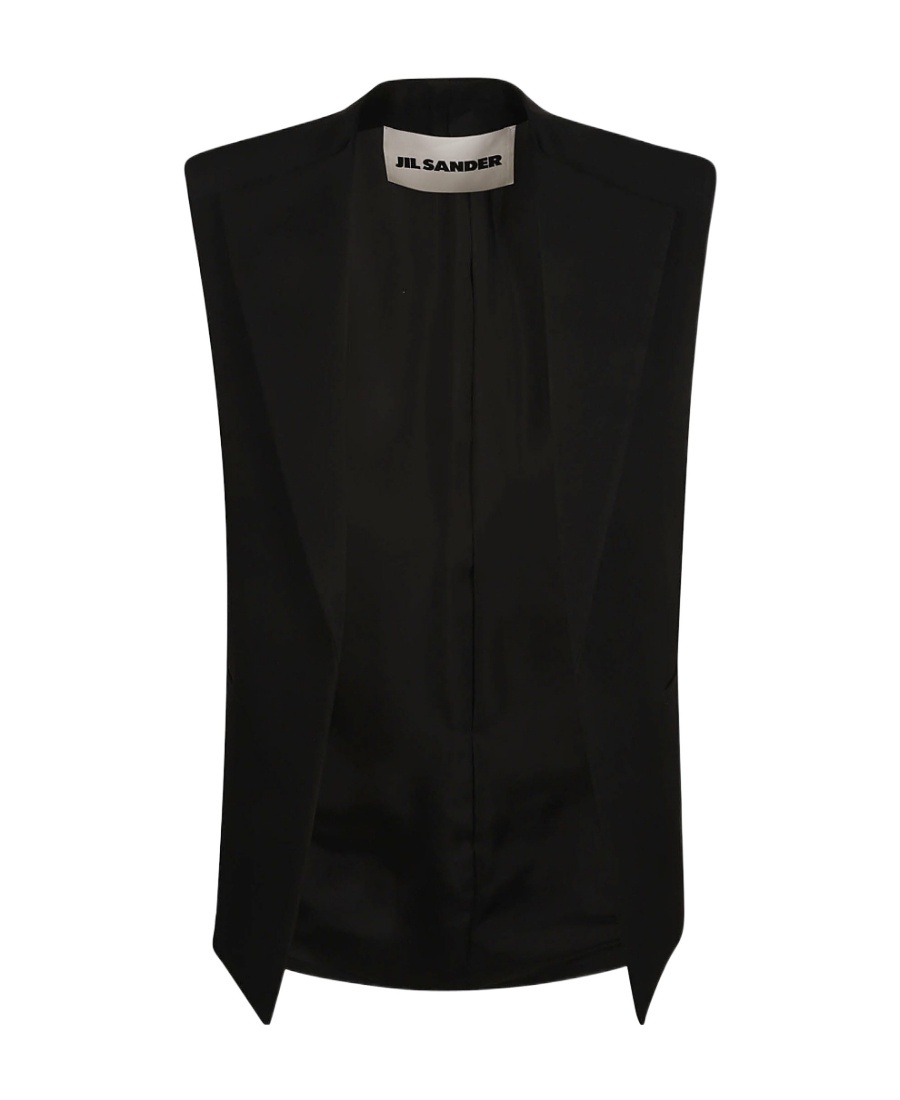 Jil Sander Frayed-edge Tailored Vest