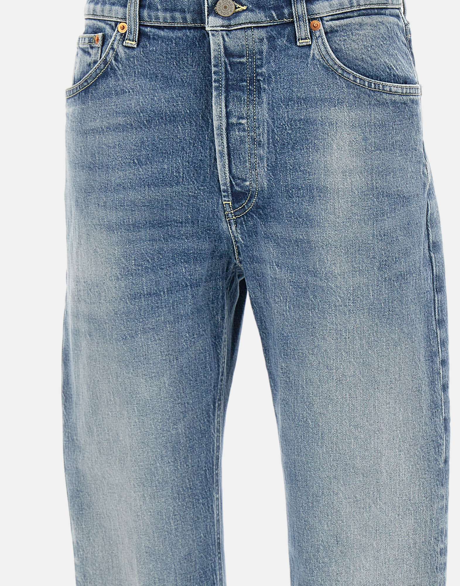 Dondup Five-pocket Jeans In Blue