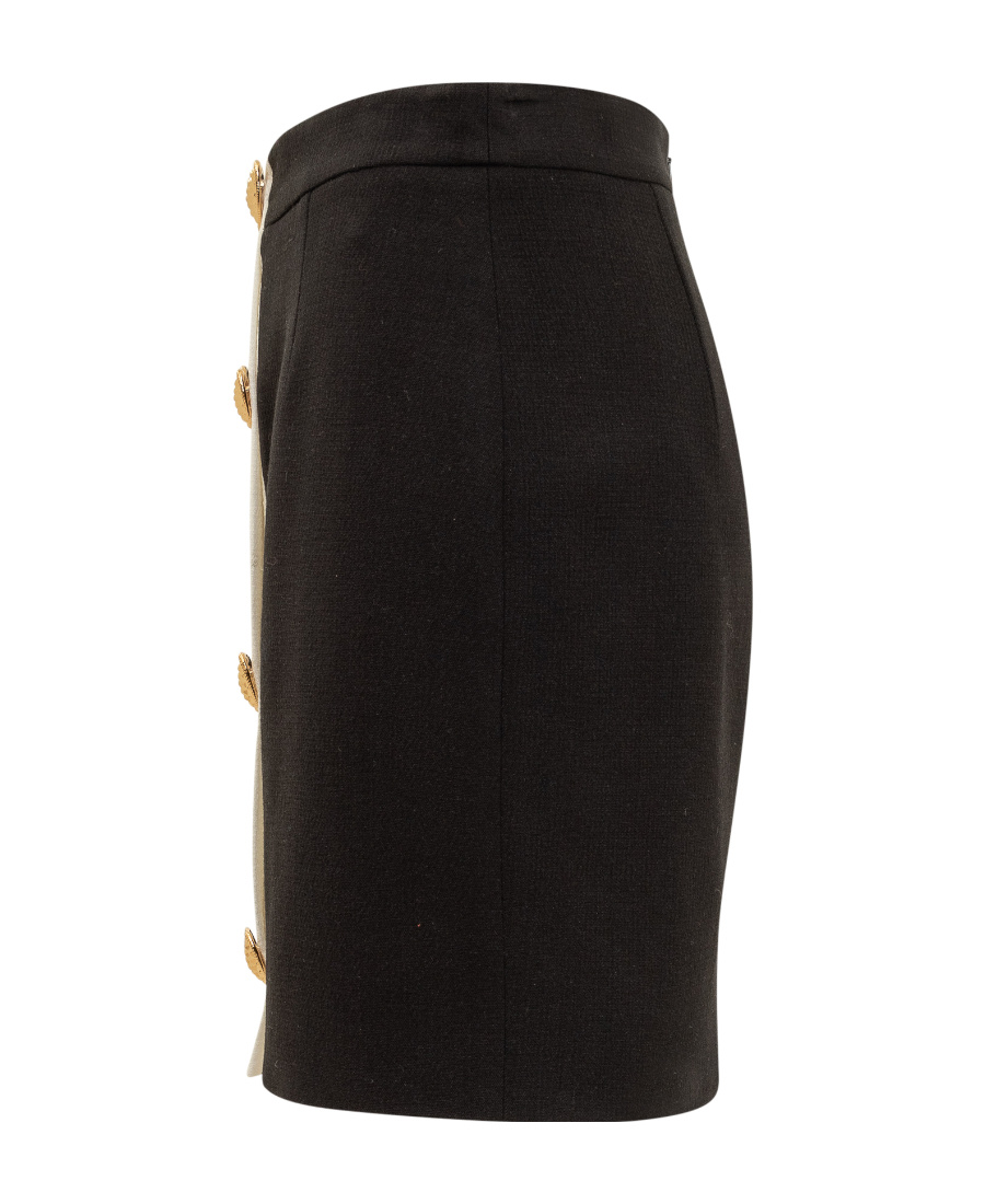 Moschino Heart-motif Mini Skirt In White