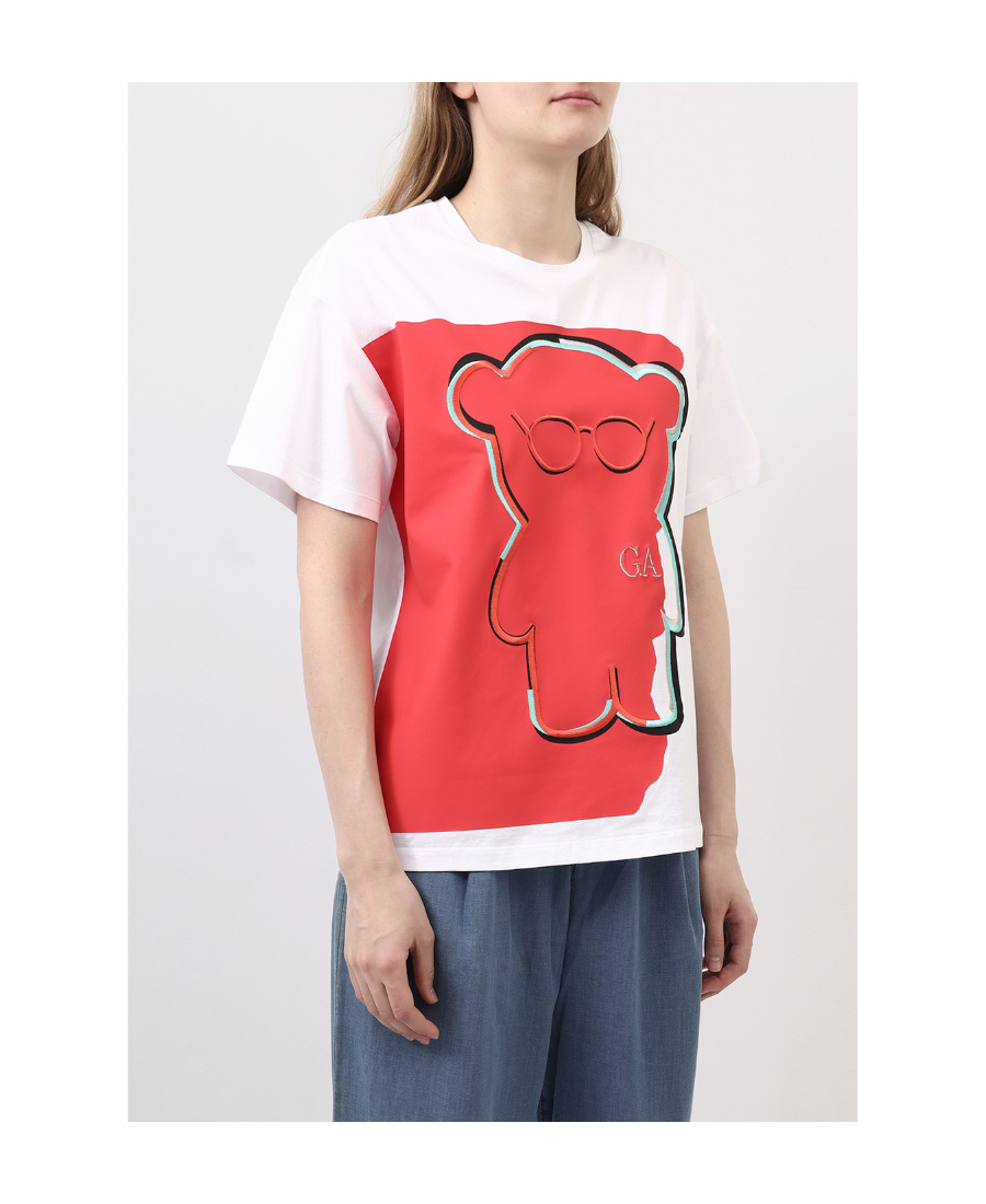 EMPORIO ARMANI GRAPHIC-PRINT SHORT-SLEEVED T-SHIRT 