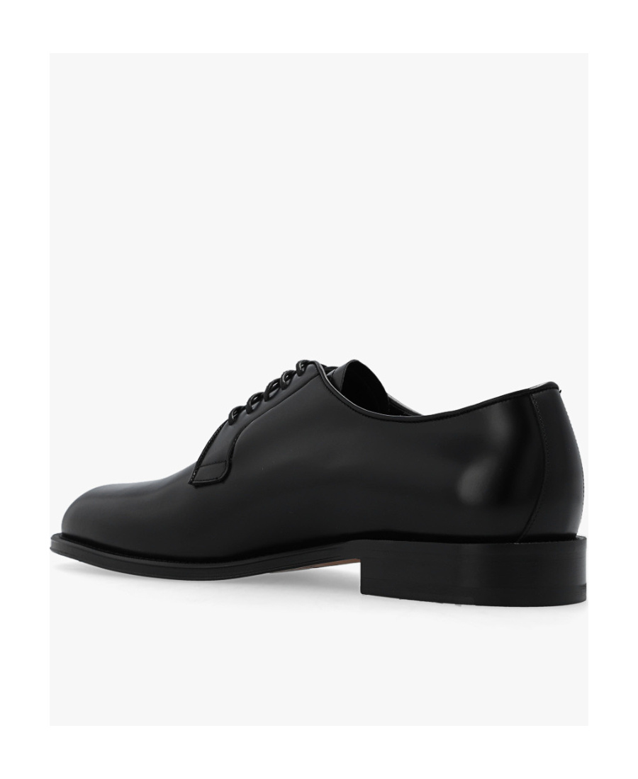 Dsquared2 Derby Shoes In Leather In Black