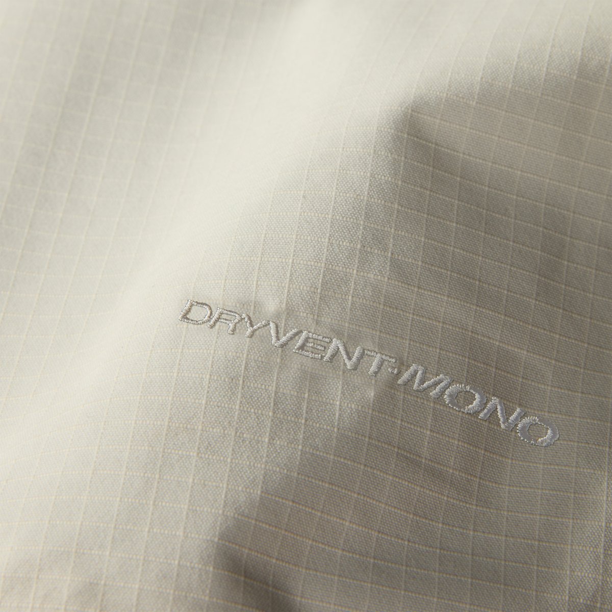 The North Face Dryvent Mono Mountain Jacket In White