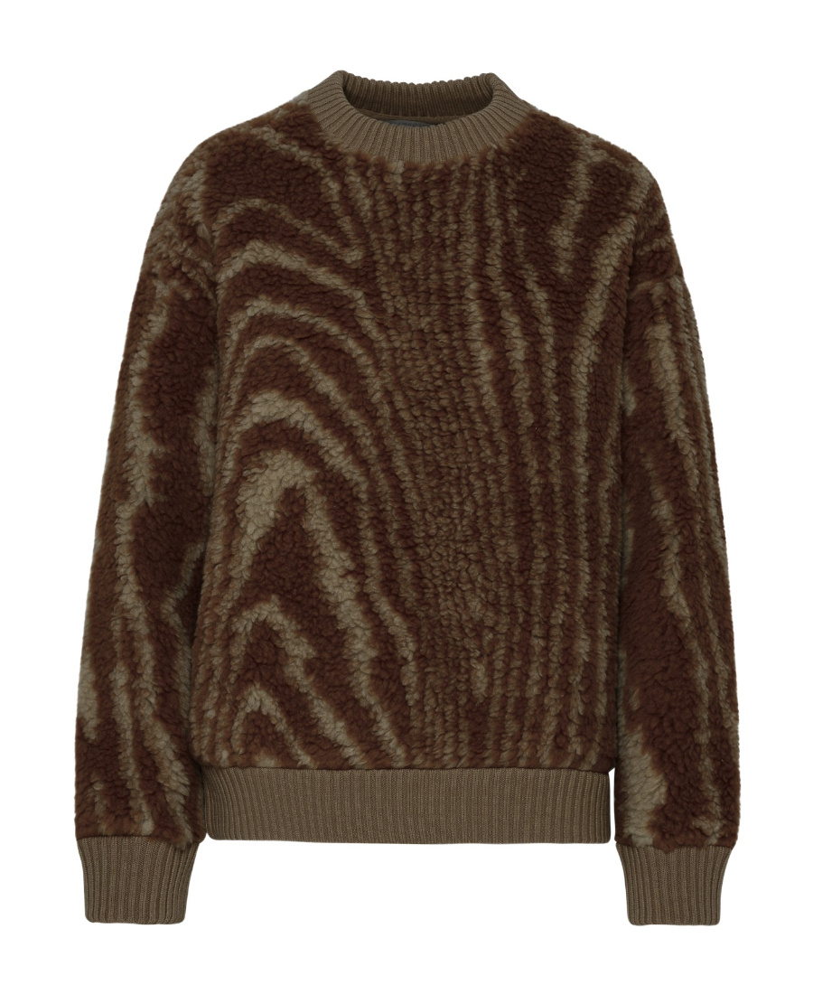 STELLA MCCARTNEY STELLA MCCARTNEY GRAPHIC PATTERN CREWNECK SWEATSHIRT