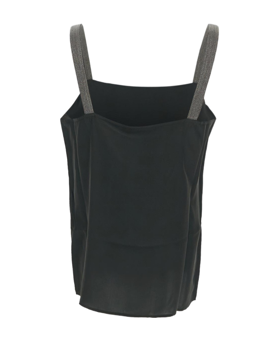 FABIANA FILIPPI FABIANA FILIPPI SQUARE-NECK SLEEVELESS TOP