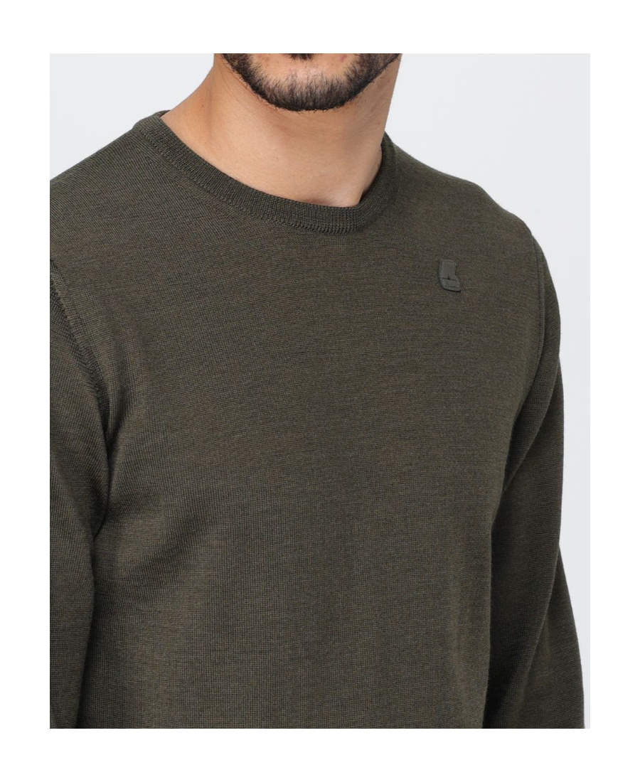 K-way Long-sleeved Sweater In Black