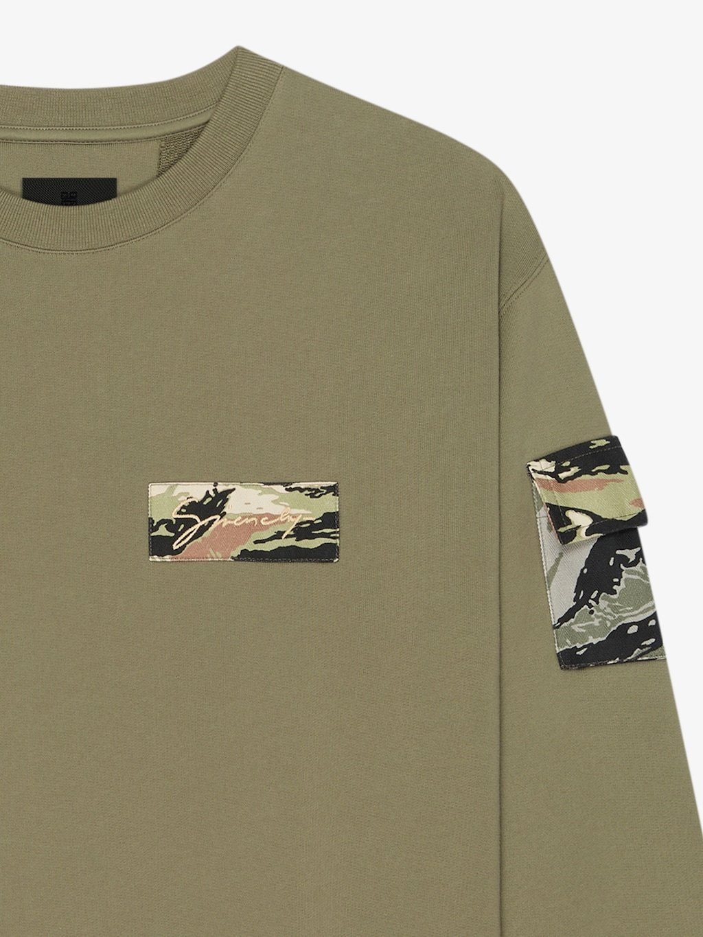Givenchy Long-sleeved Sweater In Gray