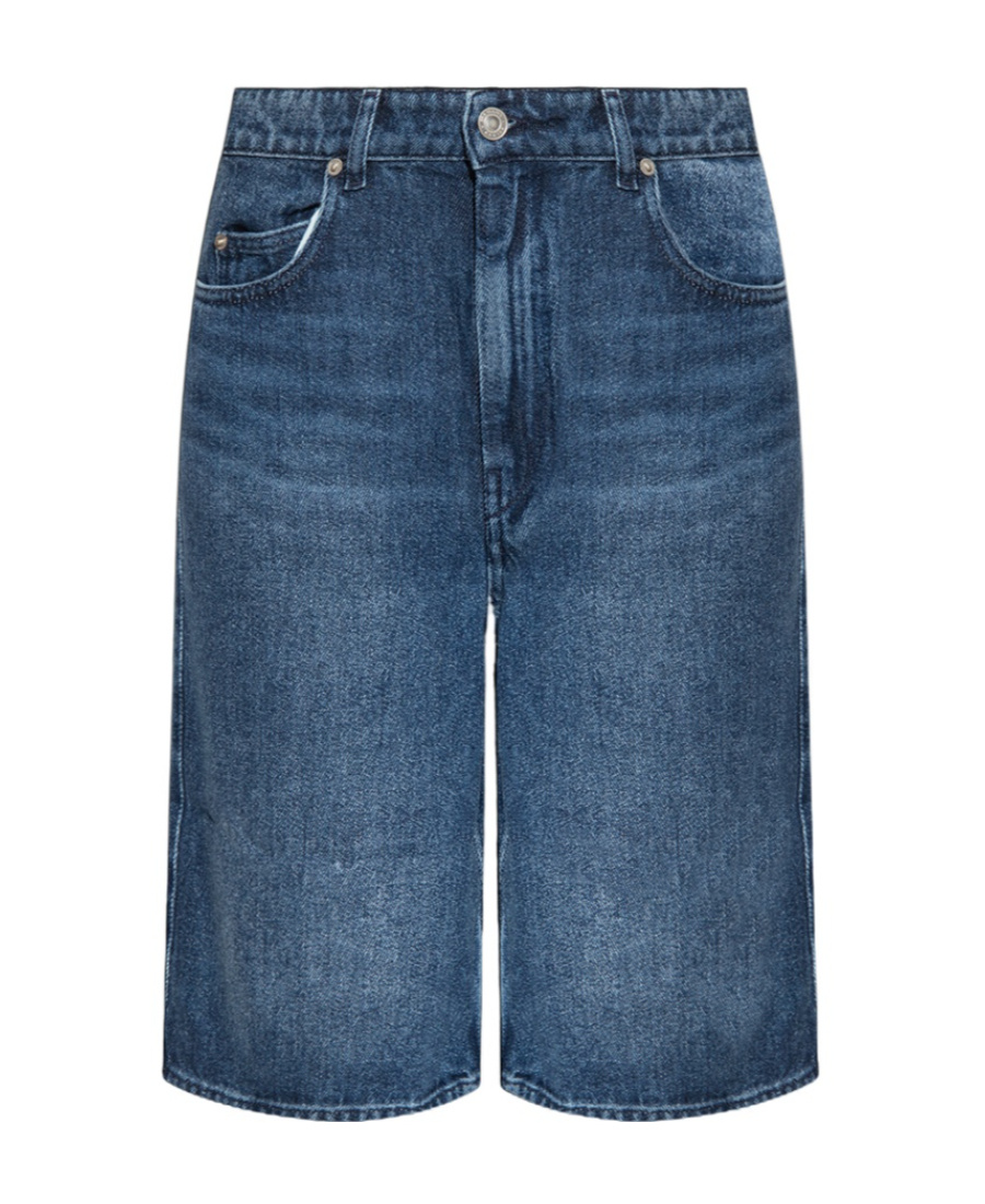 Isabel Marant Étoile Balina Denim Shorts In Blue