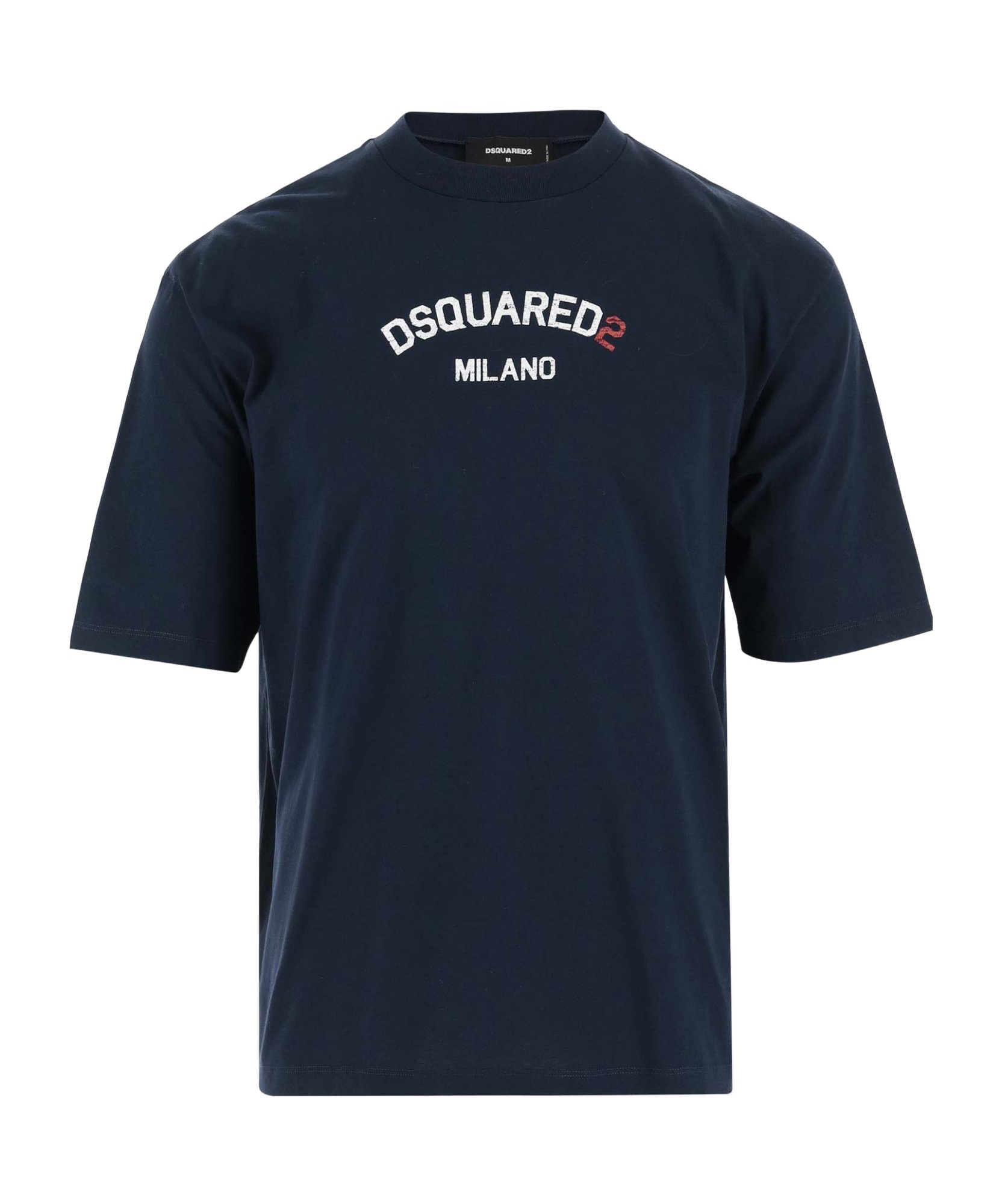 Dsquared2 Logo-print Cotton T-shirt In Black