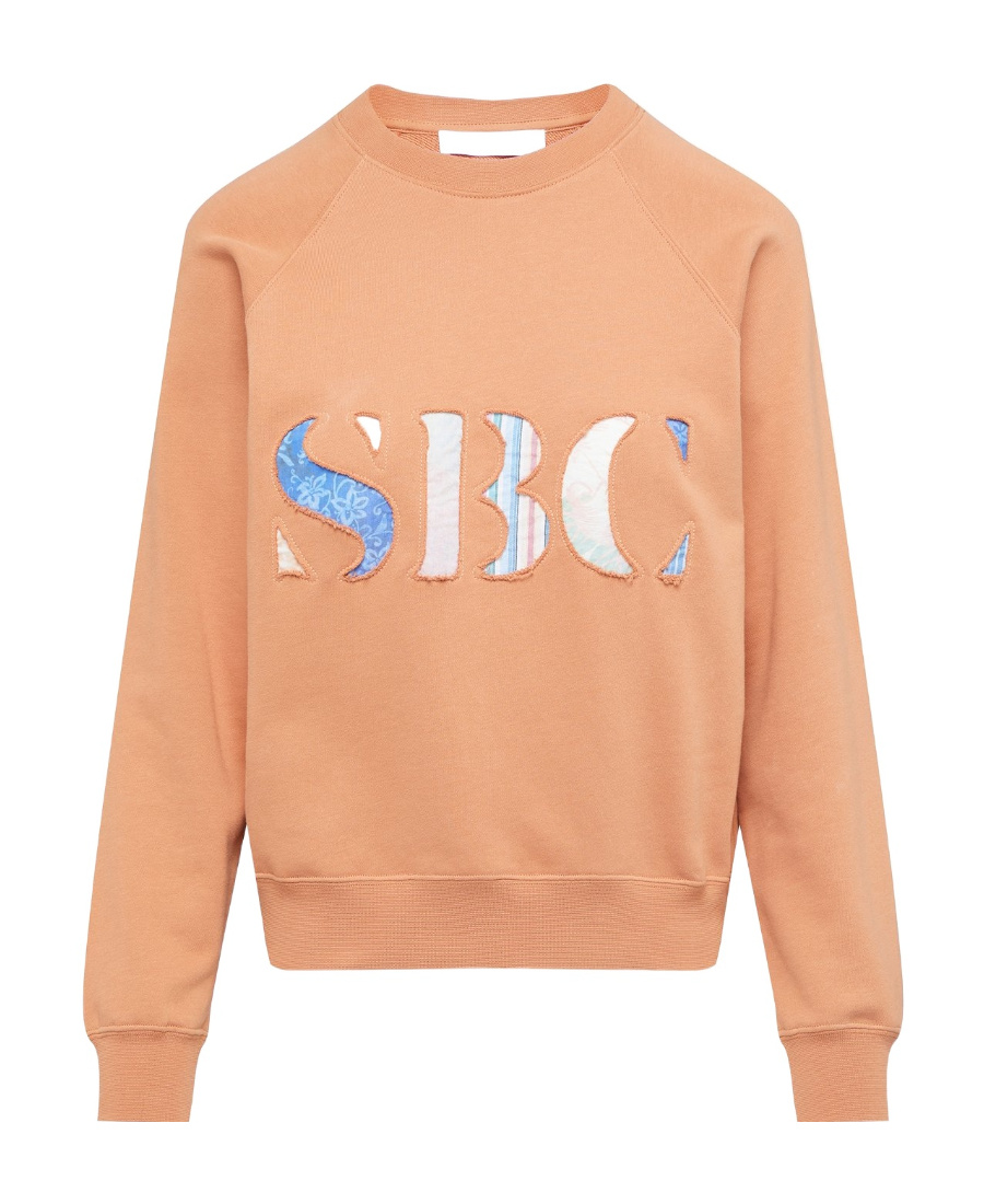 See By Chloé Long-sleeved Pullover Hoodie In Nude