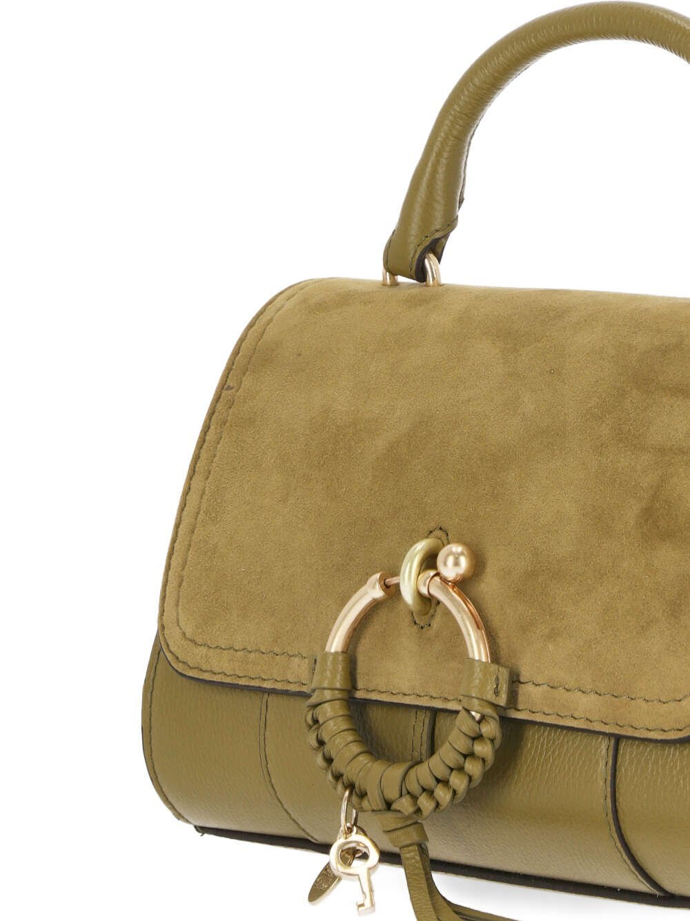 See By Chloé Hana Panelled Tote Bag In Green