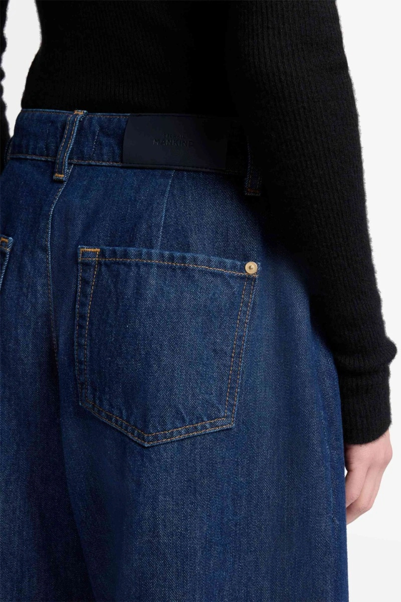 7 For All Mankind Belt Loop Jeans In Blue