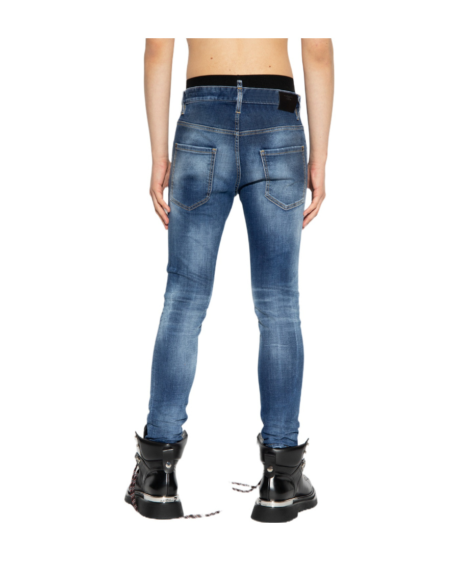 Dsquared2 Slim-cut Denim Jeans In Blue