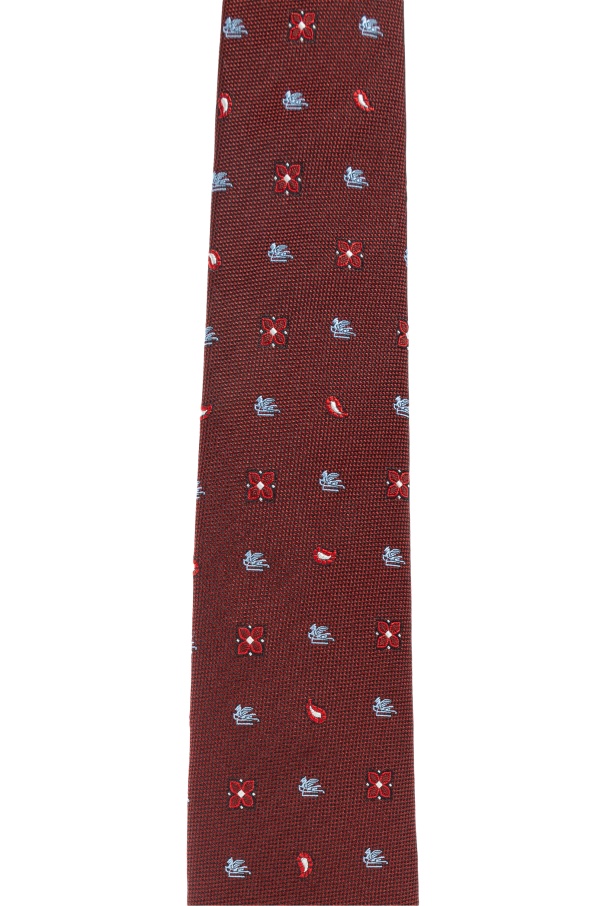 Etro Patterned Silk Tie