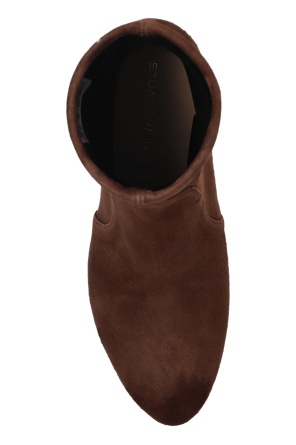 Stuart Weitzman Round Toe Ankle Boots