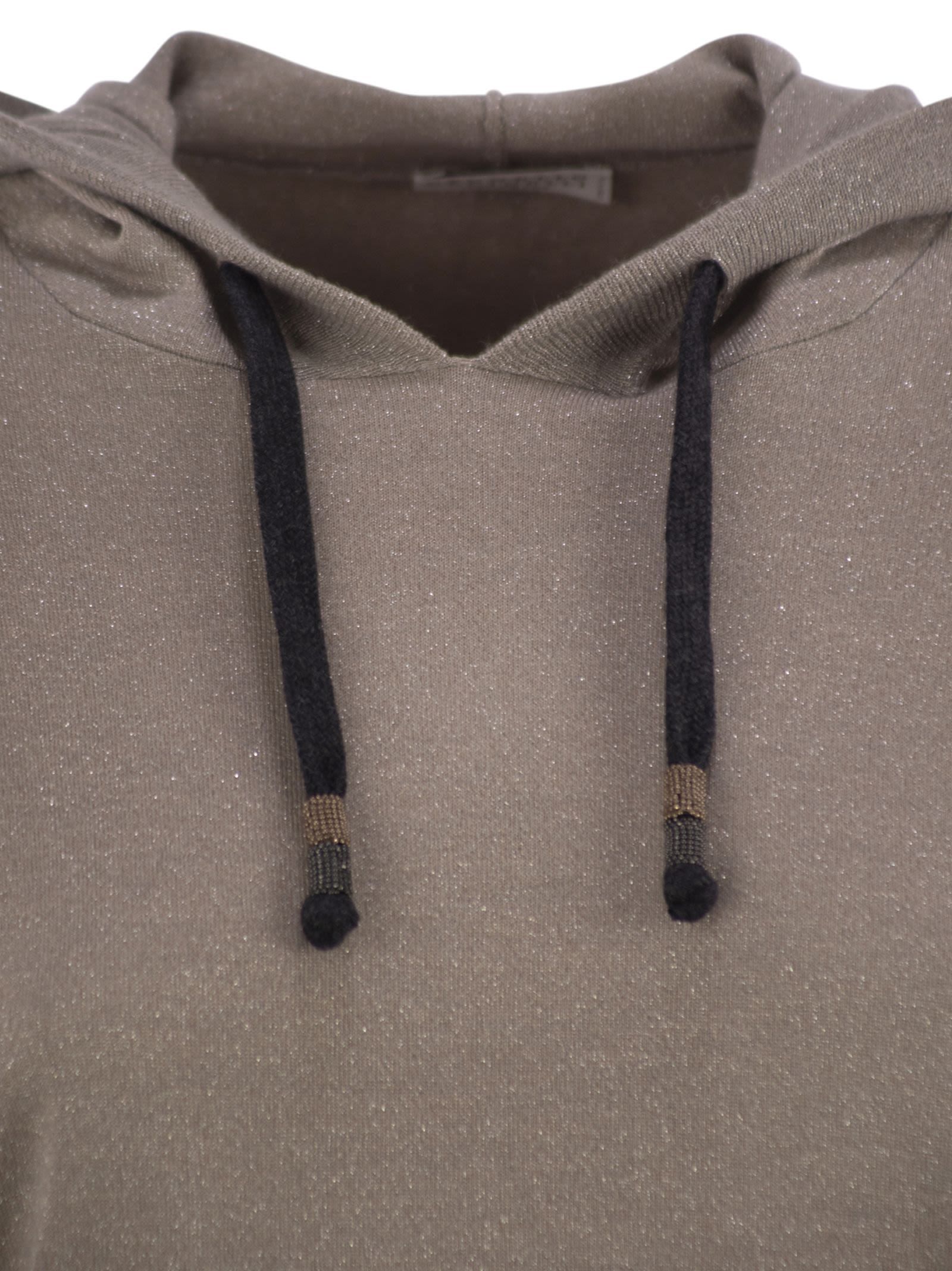 Brunello Cucinelli Wool And Silk Blend Hoodie