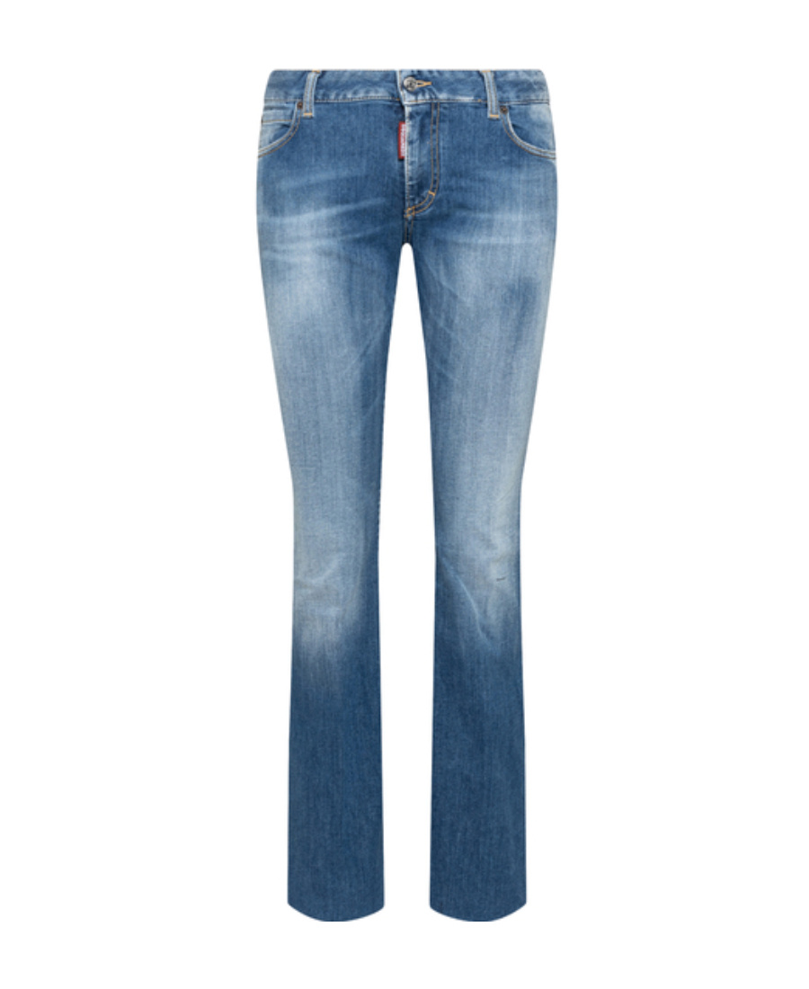 Dsquared2 Distressed-effect Jeans In Blue