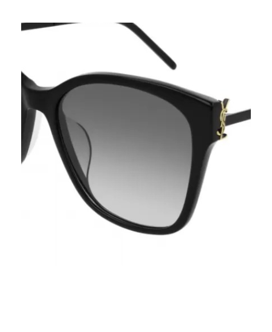 Saint Laurent Eyewear Square Frame Sunglasses In Gray