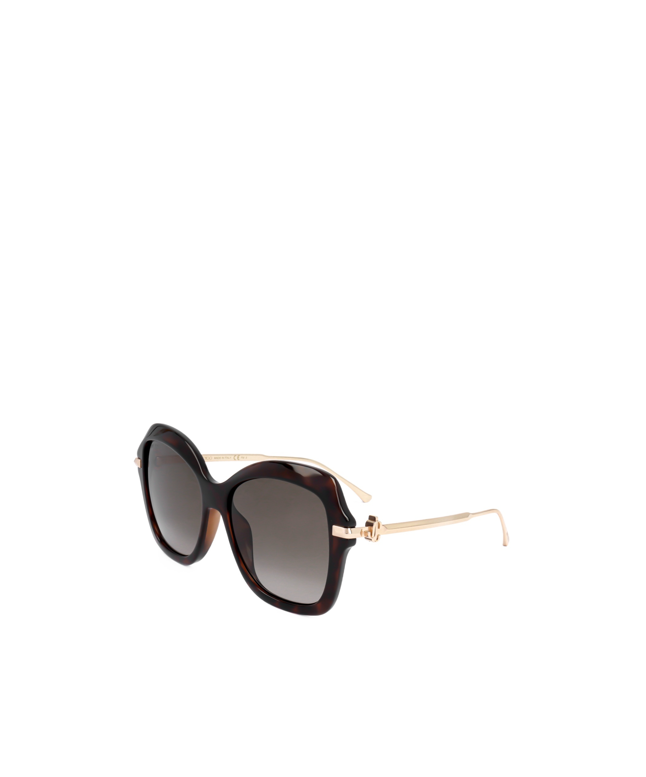 Jimmy Choo Tessy Butterfly Frame Sunglasses In Gray