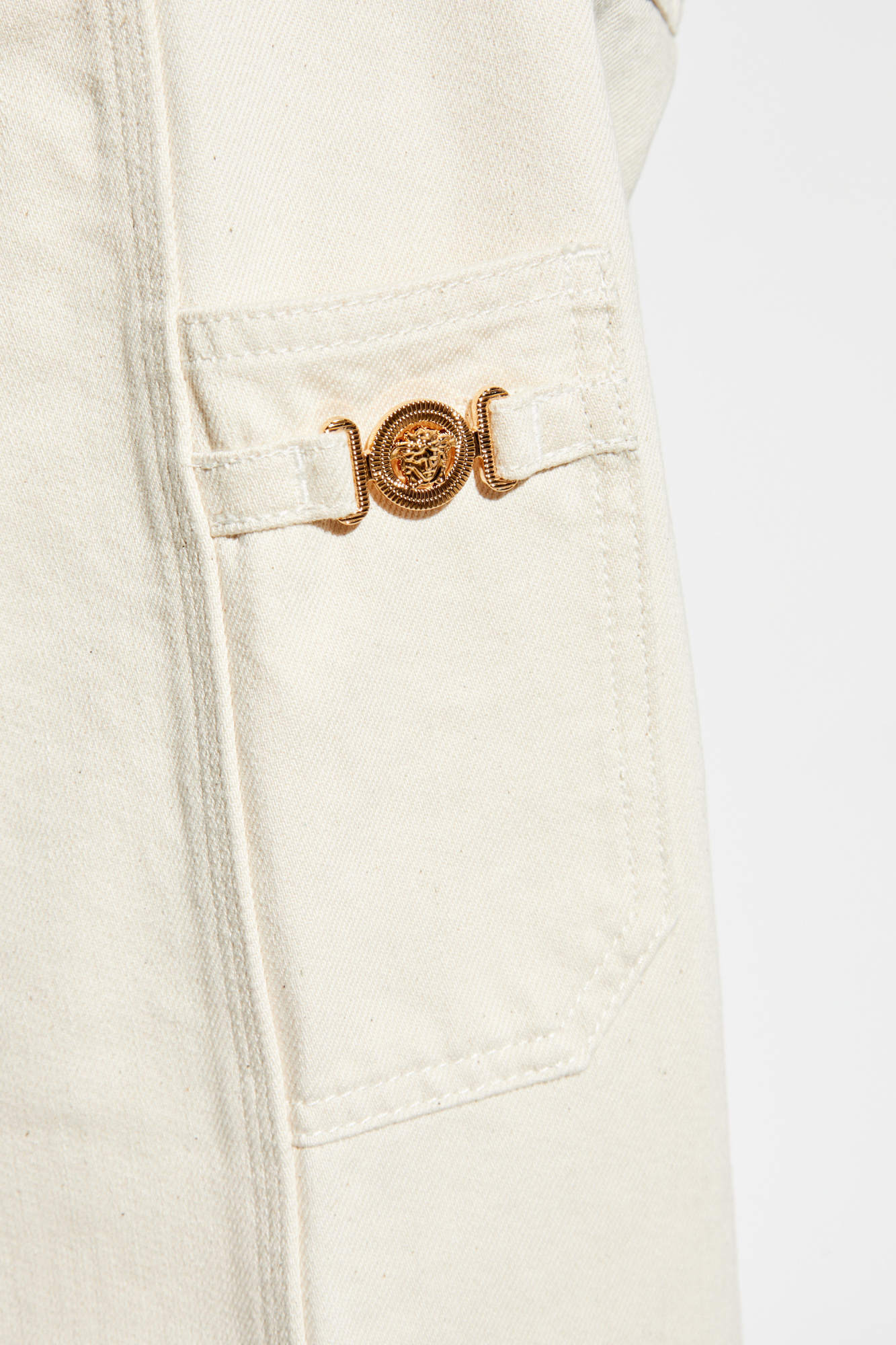 Versace Logo-patch Utility Trousers