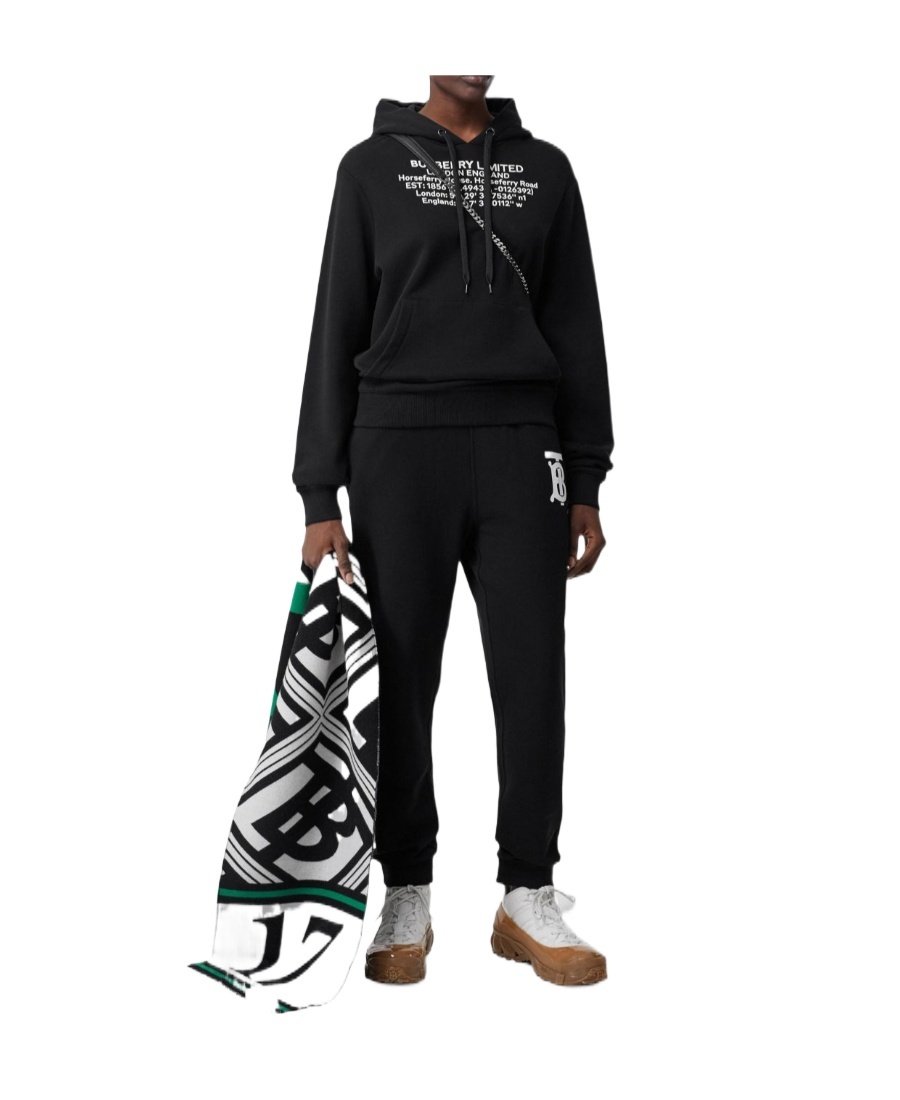 BURBERRY MONOGRAM MOTIF TRACK PANTS