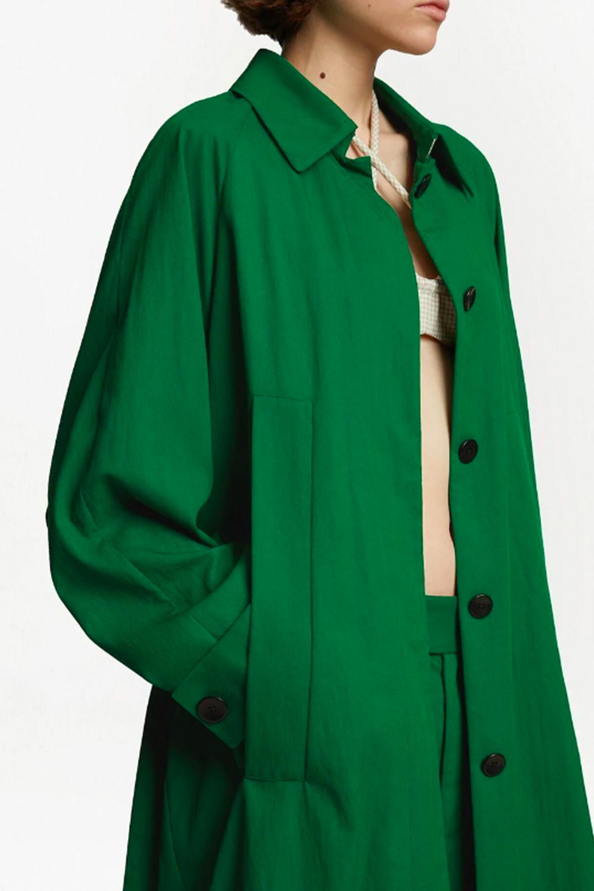 Shop Proenza Schouler Belted-waist Trench-coat