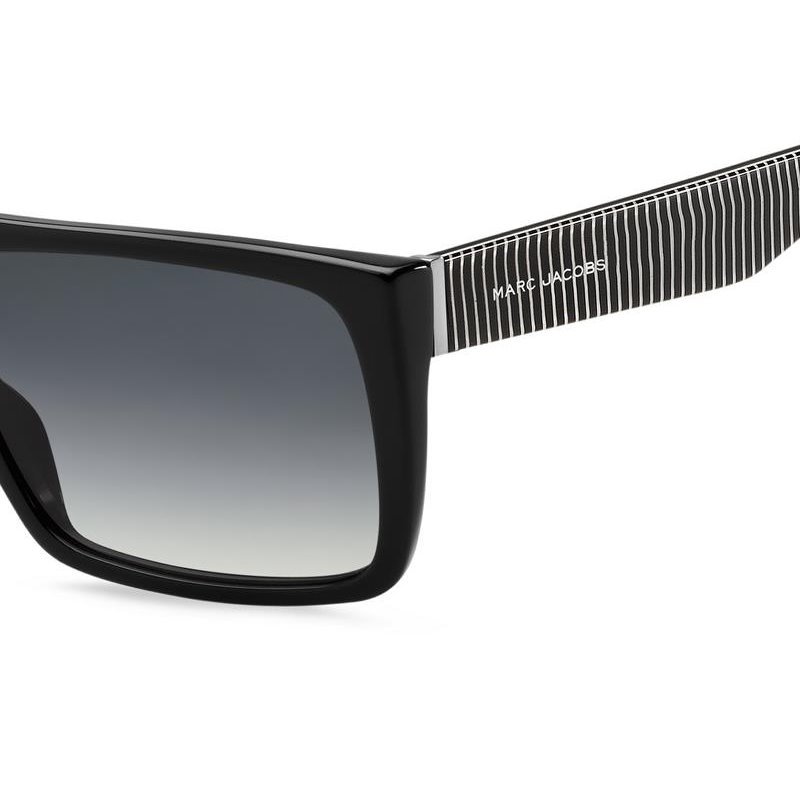 Marc Jacobs Logo Sunglasses In Gray