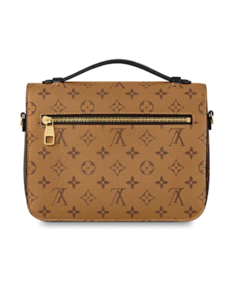 Pre-owned Louis Vuitton Pochette Métis Mailman Bag In Brown