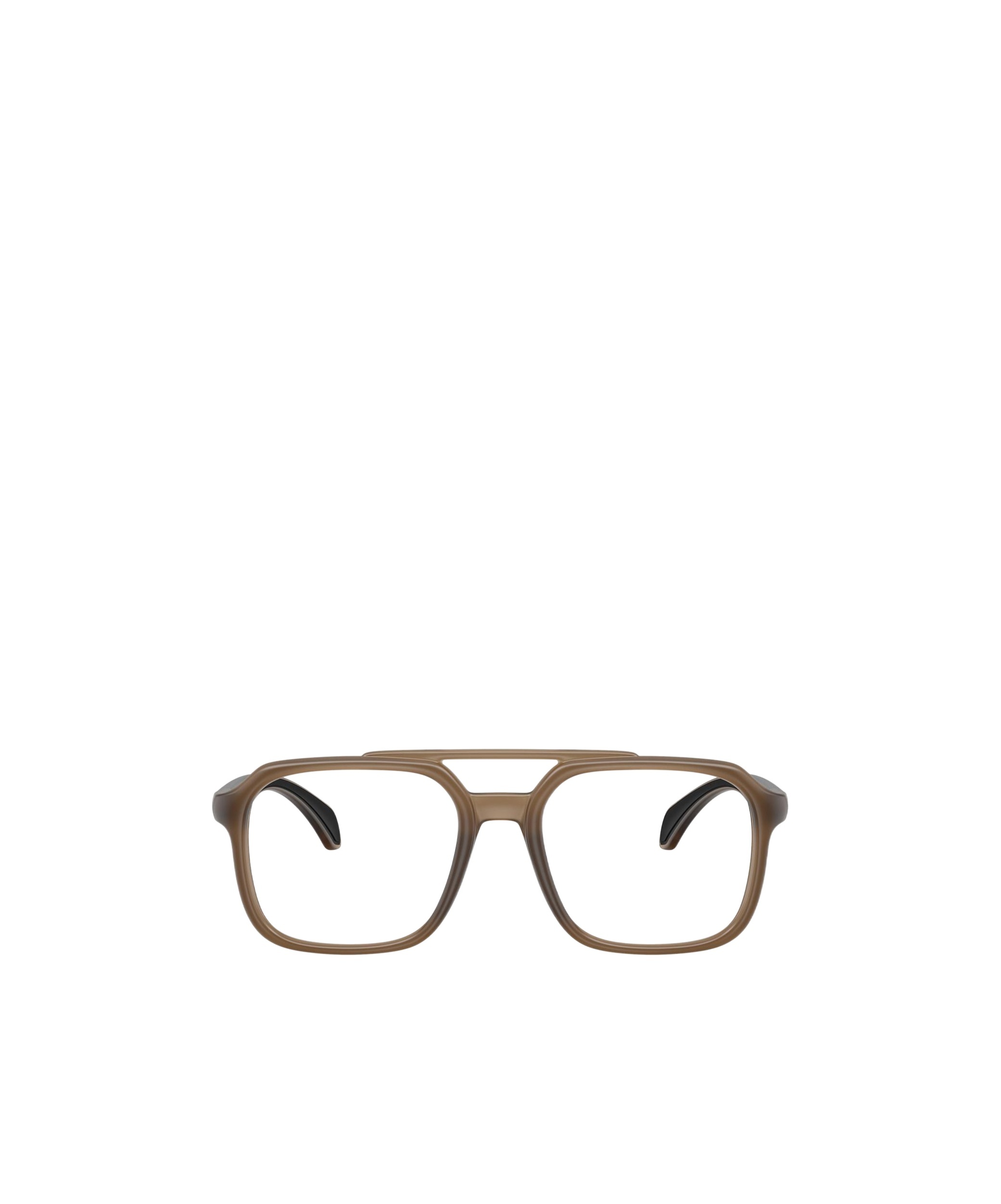 Moncler Logo Flat Mirror In Brown