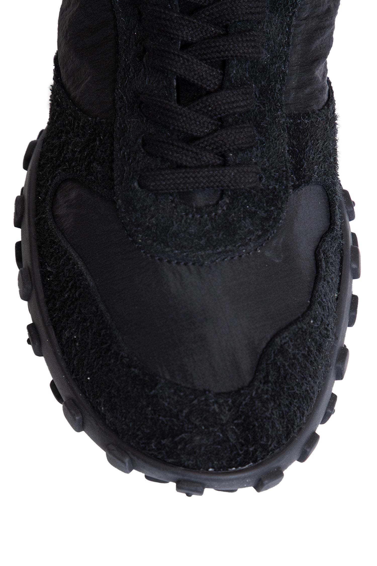 Jil Sander Lace-up Low-cut Sneakers In Black