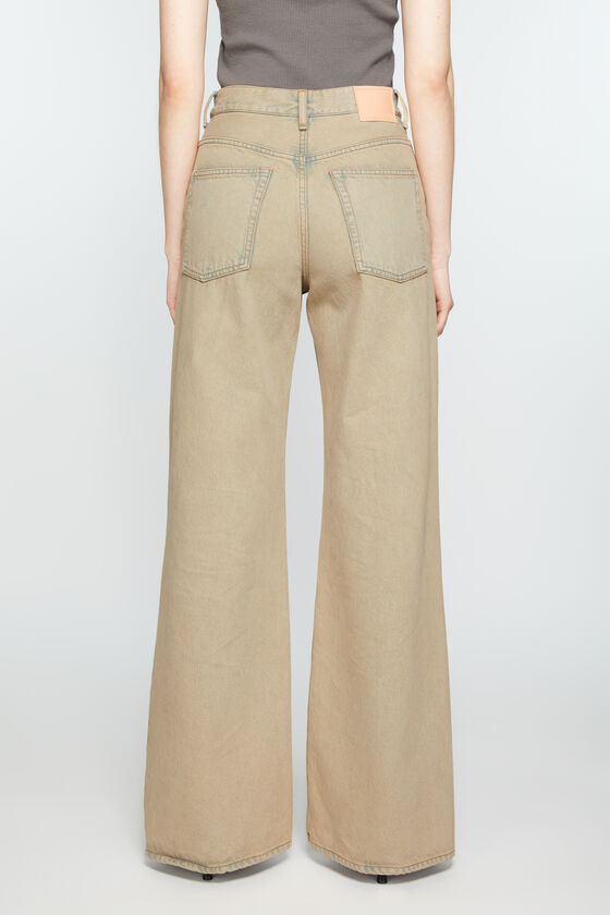 Acne Studios Relaxed Fit Jeans - 2022 In Nude
