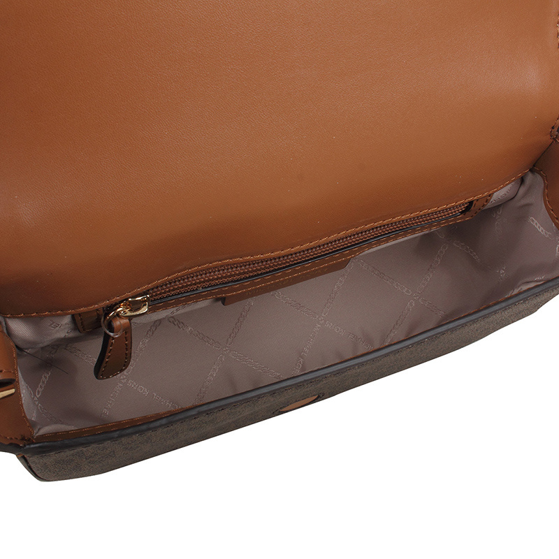 Michael Kors Logo Details Satchel In Black