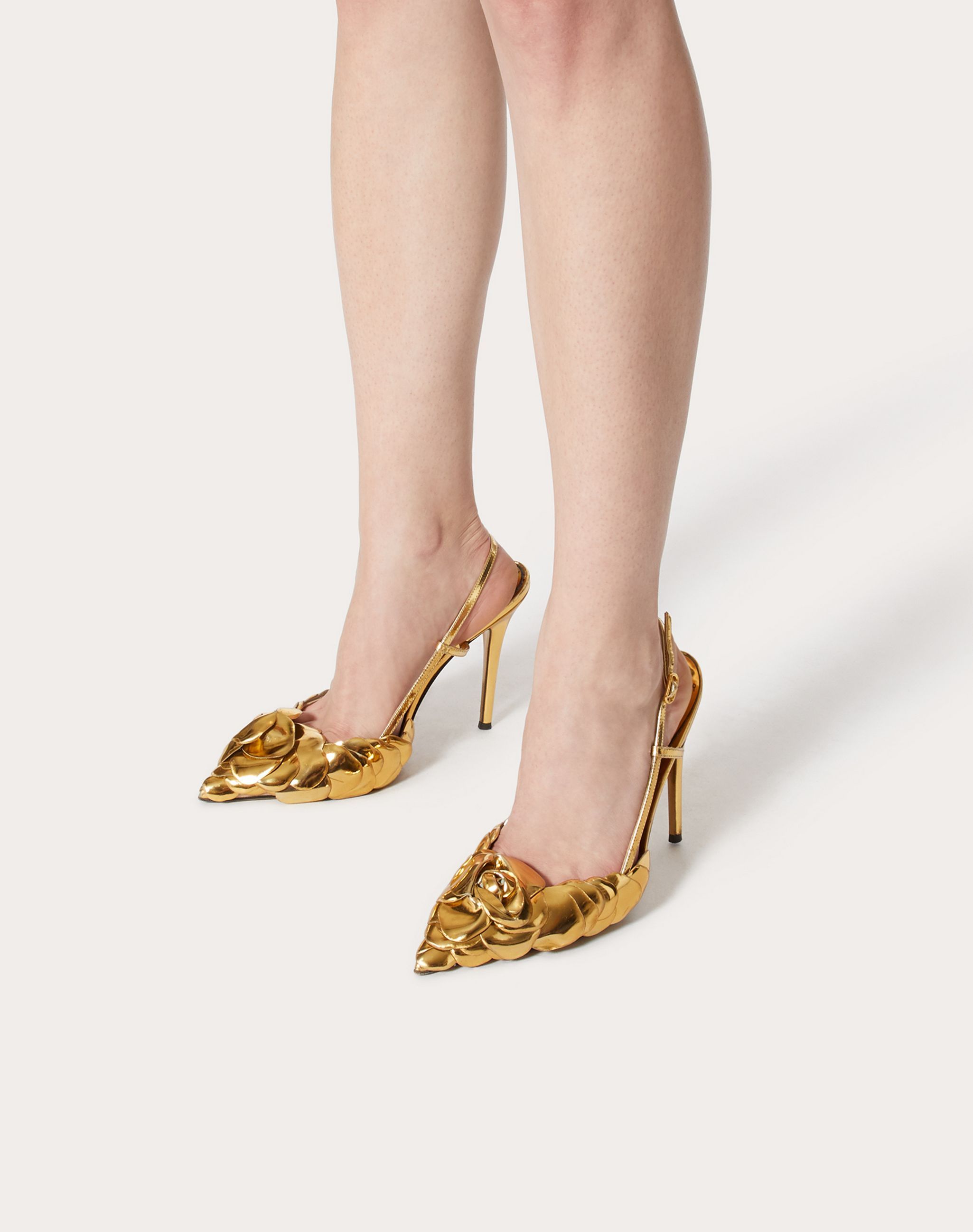 Valentino Atelier 03 Rose Edition 110mm Pumps In Brown