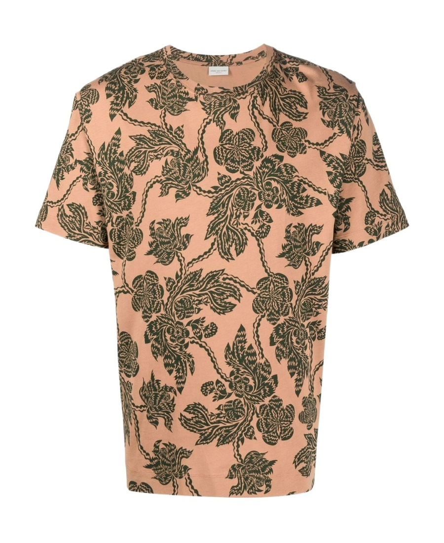 DRIES VAN NOTEN PRINTED T-SHIRT 