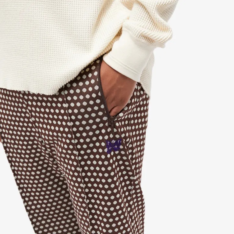 Needle & Thread Jacquard Polka Dot Sweatpants In Multicolor