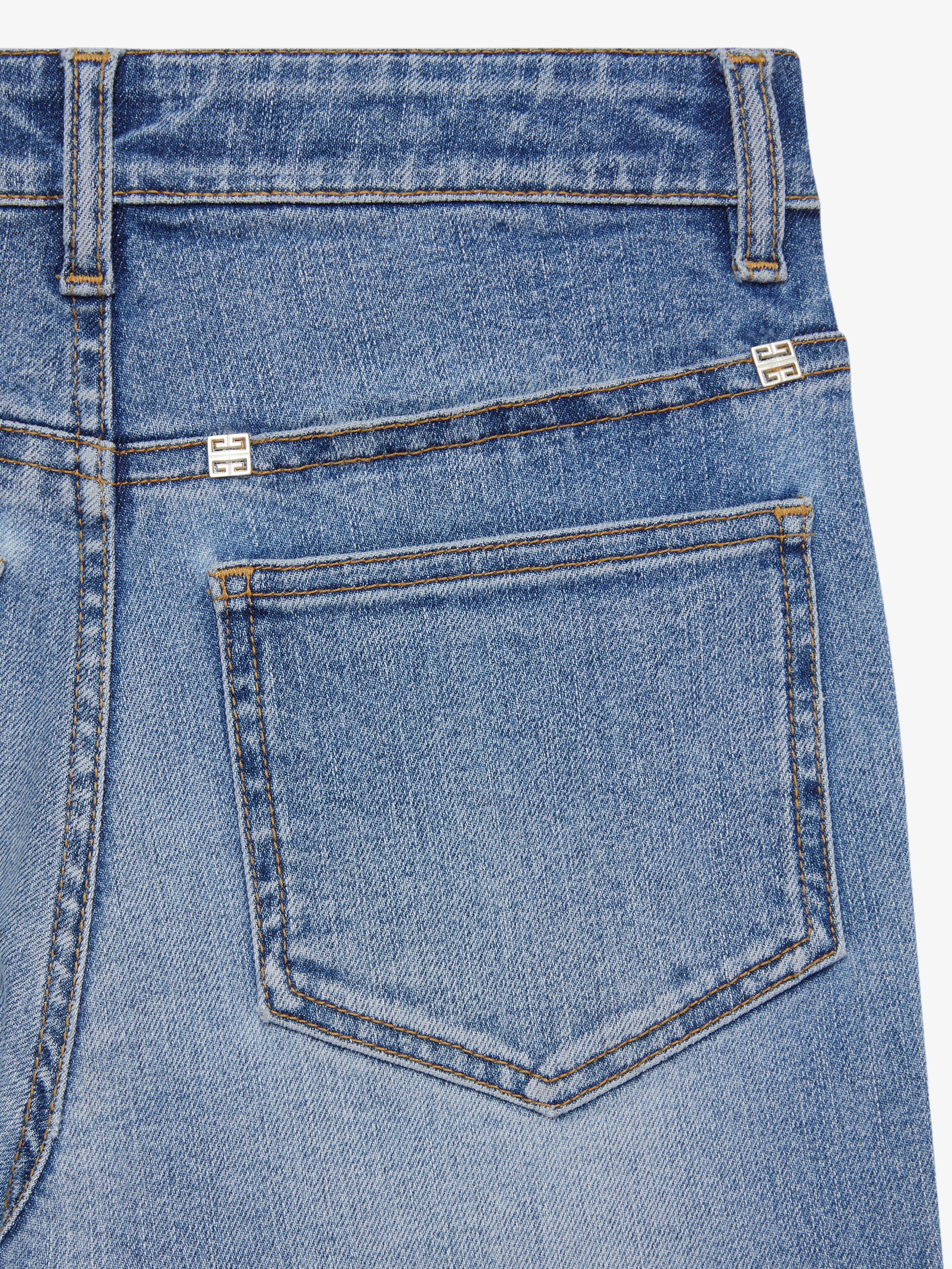 Givenchy High-rise Skinny Jeans In Blue