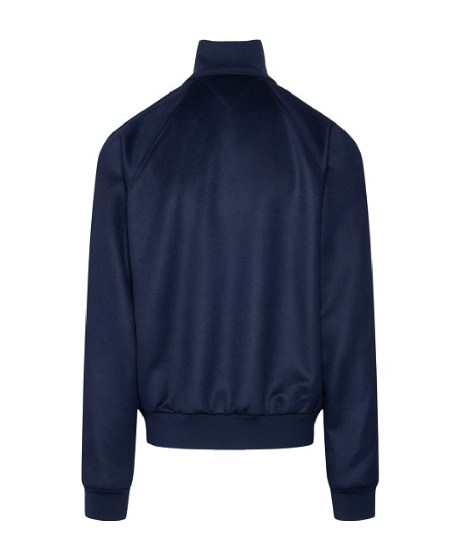 Bottega Veneta Zip-up Track Jacket In Blue
