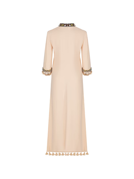 Valentino Shift Dress In Brown