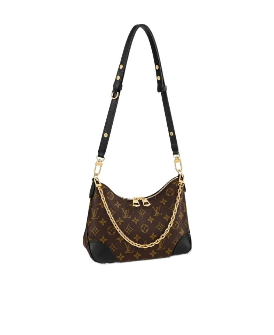 Pre-owned Louis Vuitton Boulone Shoulder Bag In Black