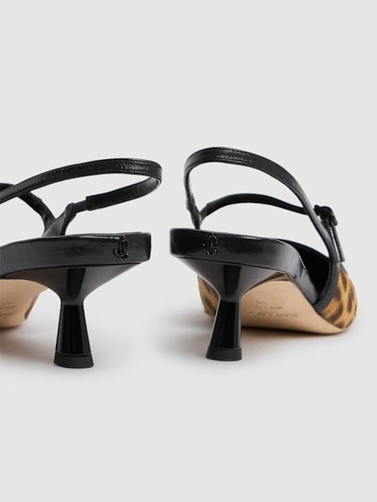 JIMMY CHOO POINTED HIGH-HEELED SANDALS