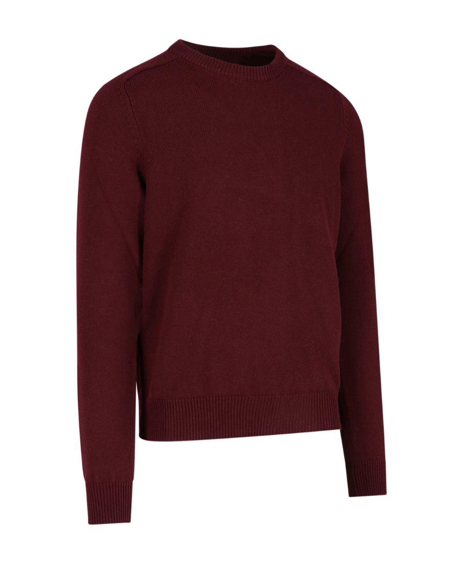 Tom Ford Mens Cocoa Crewneck Ribbed Cashmere-knit Jumper In Brown
