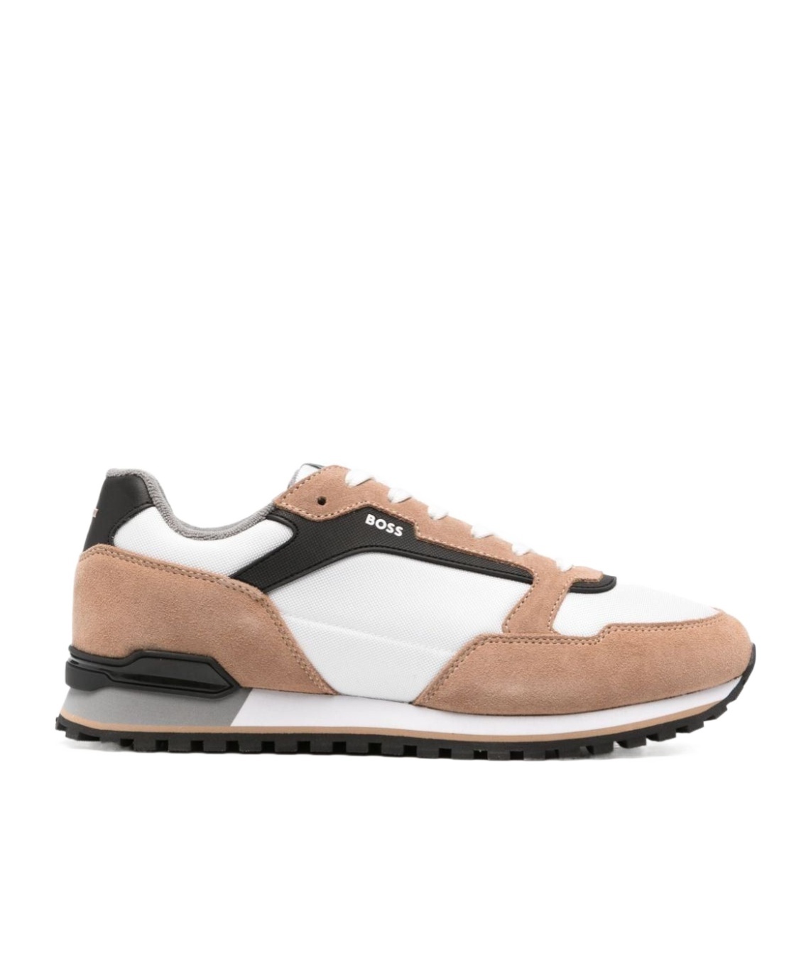 Hugo Boss Panelled-design Sneakers In Multicolor