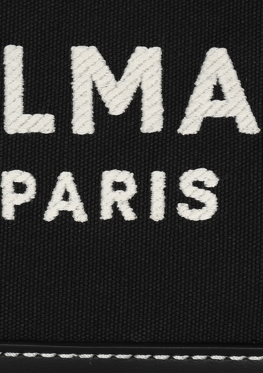 Balmain B-army Letter Shoulder Bag In Black