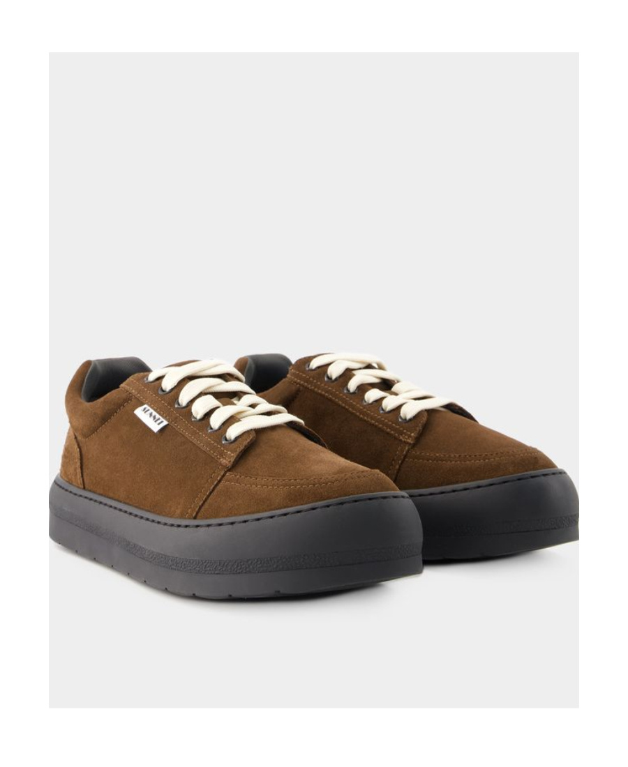 Sunnei Dreamy Low-top Sneakers In Brown