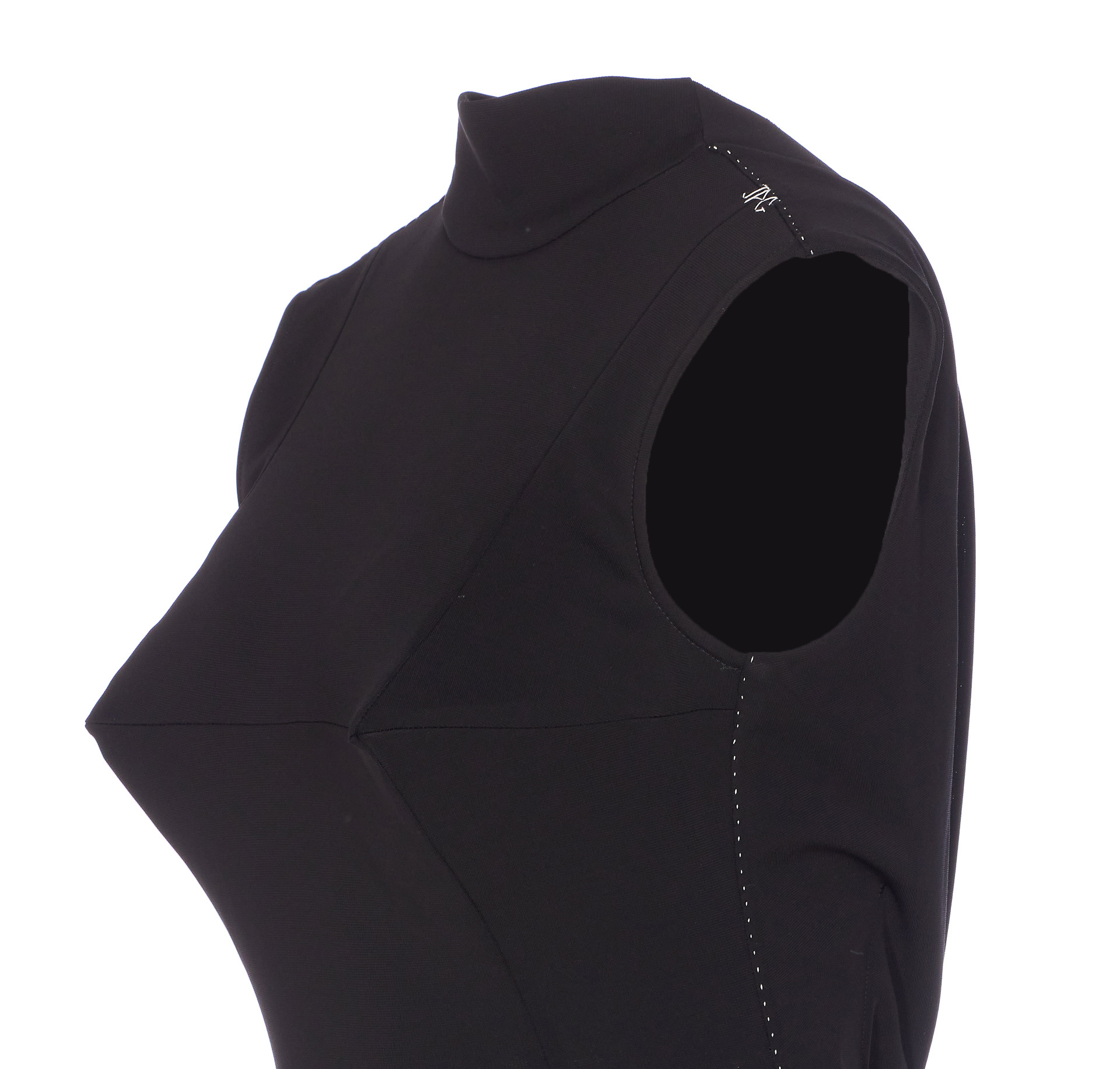 Jean Paul Gaultier Sleeveless Bodysuit In Black