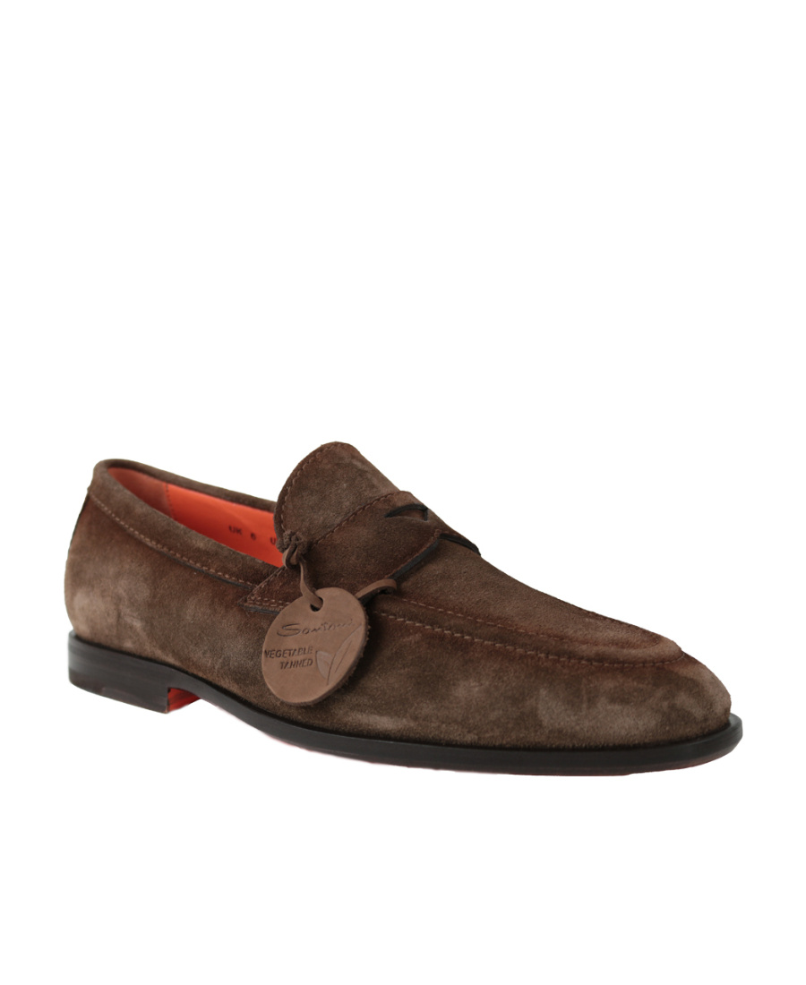 Santoni Micro-label Love Shoes In Green