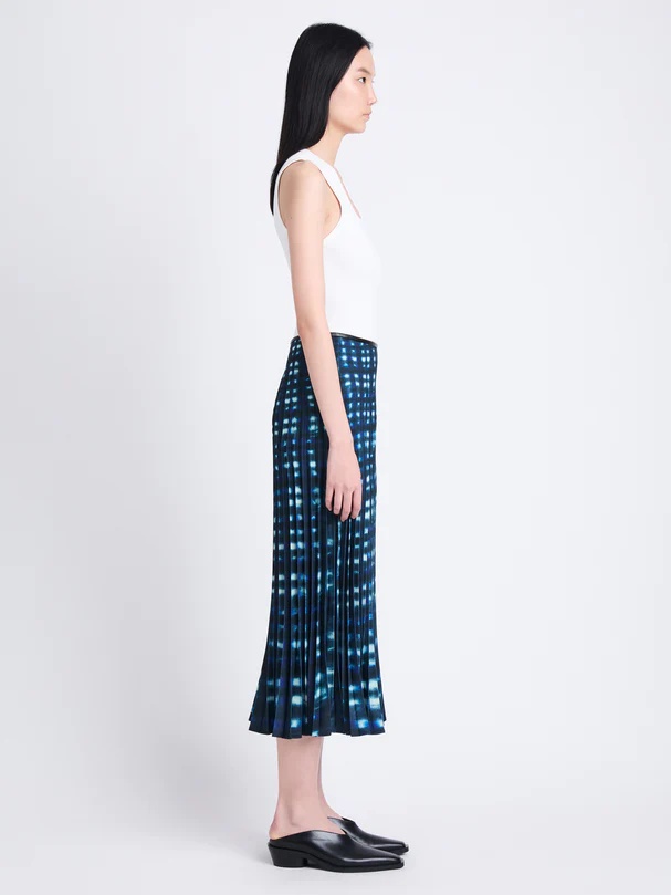 PROENZA SCHOULER PLEATED A-LINE SKIRT 