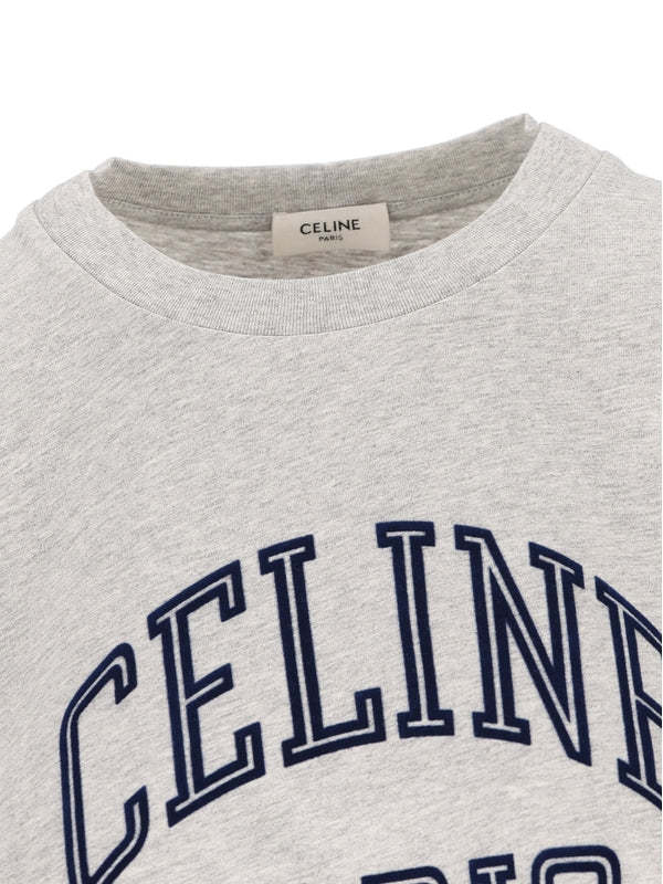Celine Short-sleeved T-shirt In White